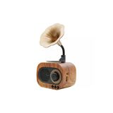 İthalcim B5 Nostaljik Mini Radyo Gramofon Bluetooth Hoparlör Fm Usb Sd Yüksek Ses Speaker