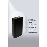 Ithink 30000 Mah Taşınabilir Powerbank 2 Yıl Resmi Distribütör Garantili Siyah