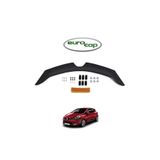 İtibar Renault Clio 4 Ön Kaput Koruma Rüzgarlığı 3mm Akrilik (ABS) Parlak Siyah Deflektör 2012-2020