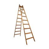 İtimat A Tipi Ahşap Merdiven 10+10 Basamaklı