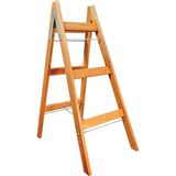 İtimat A Tipi Ahşap Merdiven 3+3 Basamaklı