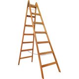 İtimat A Tipi Ahşap Merdiven 7+7 Basamaklı