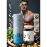İtimat Bitkisel 1995 Erkeklere Özel Set | Ginseng-Koenzim Q10-L Arjinin-Keçiboynuzu-L-Carnitine Ekstrakt- S.p. Macun 800G - aromasız