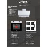 İTİMAT WOOX Ankastre set - Beyaz