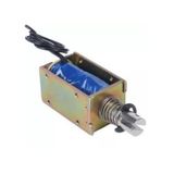 İtme-Çekme Selenoidi - Bobin 10 mm Stroke 12V