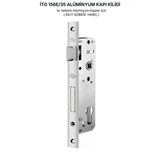 İto Kilit 156/35 Silindirli Alüminyum Ve Pvc Gömme Kapı Kilidi (35 Mm - Barelsiz)