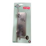 İto Kilit 740RKO35 Nikel Oval Ayna Ekstra Gömme İç Oda Kapı Kilidi - Oda Kapısı Kilidi (35MM)
