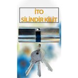 İTO KİLİT Silindir Kilit, Kilit Göbeği 3 Anahtarlı