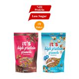 It's 240 gr Hindistan Cevizli + 240 gr Şekersiz Çikolatalı Yüksek Protein Granola