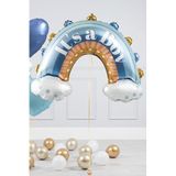 It's a Boy Cinsiyet Partisi Baby Shower Balonu Gökkuşağı Erkek Bebek Babyshower Balonu