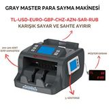 İTS Gray Master Para Sayma Makinesi (10 Ülke)
