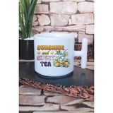 Its Mojito Time Baskılı T Kulplu Latte Fincanı Kupa Bardak - Beyaz