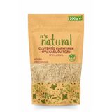 it's Natural Glutensiz Karnıyarık Otu Kabuğu Tozu 200 G (Psyllium Husk) Yüksek Lif