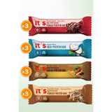 it's Yüksek Protein Bar - Karma Kutu 4 Çeşit - 40 G x 12 Adet