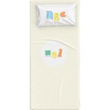Itsy Bitsy Kids Alphabed Pamuk Saten Bebek Çocuk Çarşaf Seti 80 x 140 cm - Standart