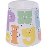 Itsy Bitsy Kids Alphabed Renkli Çocuk Odası Masa Lambası Başlığı - Standart