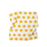 Itsy Bitsy Kids Amulet Lemon Bloom Desenli Pamuk Müslin Bebek Örtüsü 100 X 100 Cm - Sarı