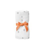 Itsy Bitsy Kids Bird Of Life Dots Müslin Bebek Örtüsü 70 X 70 Cm - Gri