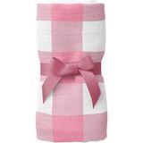 Itsy Bitsy Kids Bird Of Life Pink Check Pamuk Müslin Bebek Örtüsü 100 x 100 cm - Pembe - Standart