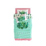 Itsy Bitsy Kids Cactopia Pamuk Saten Unisex Çocuk Nevresim Takımı 140 X 200 Cm