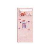 Itsy Bitsy Kids Kitty Of Queens Pamuk Saten Bebek Çocuk Çarşaf Seti 80 X 140 Cm - Pembe