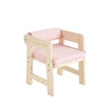 Itsy Bitsy Kids Masif Çocuk Oyun Masası Sandalyesi - Pembe