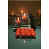 Iv Candles 12 Li Kırmızı Suda Yüzen Mum - 12 Adet - Mavi