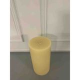 Iv Candles Candela Di Registro Krem 15×30 Kütük Mum - Krem Rengi