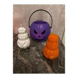 iv candles Halloween Turuncu 3'lü Kabak Mum Turuncu