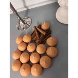 Iv Candles Homedecor 24'lü Bej Rengi Suda Yüzen Terapi Mum - 24 Adet