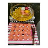 iv candles İV candles 24'lü Somon Rengi Suda Yüzen Mum SOMON