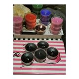 iv candles İV candles Citronella Sineksavar 6'lı Siyah Kapsül Mum Siyah