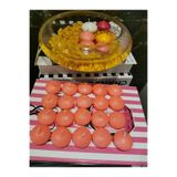 iv candles İV candles Homedecor Minimal 30 Adet Somon Rengi Suda Yüzen Mum Somon