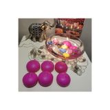 iv candles Sweet&home Pembe Fuşya 12'li Büyük Yuvarlak Suda Yüzen Mum Pembe