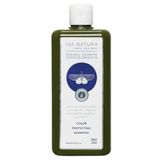 IVA NATURA Organik Renk Koruyucu Siyah Şampuan, Isırgan Otu ve Siyah Ceviz Özlü, Boyalı Saçlar İçin Doğal Renk Koruma, Parabensiz ve Glutensiz, 350 ML