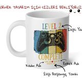 Ivart Evlilik , Sevgili Yıldönümü Baskılı Premium Porselen Kupa Bardak-Karım-Kocam-Hediye - 1 Adet - 300 ml