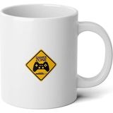Ivart Game Zone (Oyun Kolu) Baskılı Premium Porselen kupa Bardak - 1 Adet - 300 ml