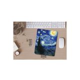 IVART Van Gogh Yıldızlı Geceler Desenli Bileklik Destekli Dikdörtgen Mouse Pad