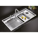 Ivento Ivnt 1050MD-01 100 cm Paslanmaz Çelik Mutfak Evyesi Tezgah Üstü 1000X500X220MM