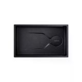 IVENTO - PVD MATTE BLACK 75 CM TEZGAHALTI / TEZGAHÜSTÜ PASLANMAZ ÇELİK EVİYE SET 750*430*223