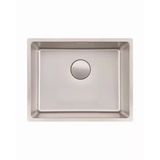 IVENTO - SİLVER 54 CM TEZGAHALTI / TEZGAHÜSTÜ PASLANMAZ ÇELİK EVİYE 540*440*210