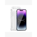 iVista Kolay Uygulama Aparatlı Yüksek Dayanıklı iPhone 15 Pro Ekran Koruyucu