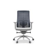 Ivo Office Flexo Pro Ofis Çalışma Oyuncu Sandalyesi Şef Gri Kumaş Ergonomik 3D Kolçak Ayarlanabilir Bel Desteği