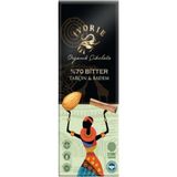 Ivorıe Organik Bitter Çikolata Tarçın&badem 40 gr