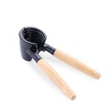 Ivory Ahşap Saplı Ceviz ve Fındık Kıracağı | Ağır Hizmet Tipi Metal Kabuk Kırıcı, Ev ve Mutfak İçin Ergonomik Saplı Sert Kabuklu Kuruyemiş Parçalayıcı (Model: Ivo-ck118)