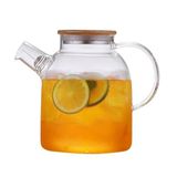 Ivory Borosilikat Cam Demlik 1500 ml | Isıya Dayanıklı Cam, 1500 ml Kapasite, Çay Demliği, Borosilikat Malzeme