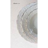 Ivory Gold Yaldızlı Lüks 24 Parça Porselen Yemek Takımı, Altın Kenar, Kütahya Home - Standart