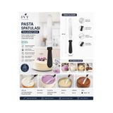 IVORY Paslanmaz Çelik Pasta Spatulası 32 cm Krema Sürme ve Pasta Süsleme Spatulası