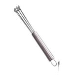 Ivory Profosyonel Top Uçlu Ayarlanabilir Paslanmaz Kısa Çelik Çırpıcı (25 Cm)