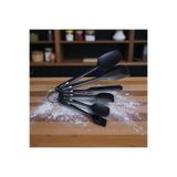 IVORY Yanmaz yapışmaz 6 lı silikon spatula (mutfak seti)